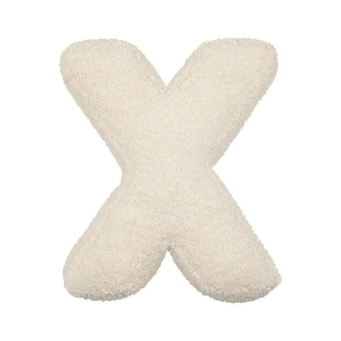 26 Lamb Wool Letter Children's Toy Bedroom Sofa Decoration Pillow Toddler Sleep Soothing Pillow Cushion Pillow Background Set
