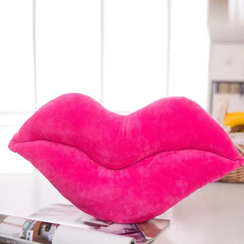 30 cm Creative Pink Red Lips Shape Plush 2020 Cushion Home Decorative Throw Pillow Sofa Waist Cushion DIY Home Decorations