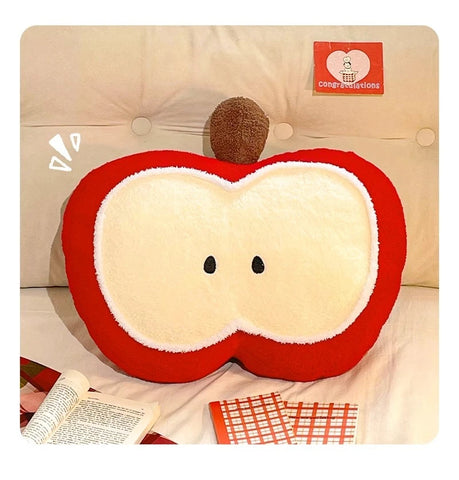 Apple Element Pillow Sofa Living Room Pillow Plush Doll Cute Bedhead Cushion