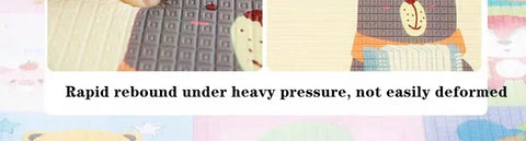 200*180cm Large Size Cartoon Baby Play Mat Xpe Puzzle Children's Mat Baby Climbing Pad Kids Rug Baby Games Mat Toys for Children