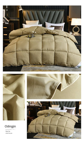 Anti-feather cloth 95 white goose down duvet silent winter quilt warm hotel gift quilt quilt core for home use