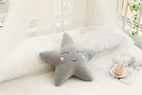 Hot Stuffed Cloud Moon Star Raindrop Plush Pillow Soft Cushion Toys For Children Baby Kids Girl Christmas Gift Room Car Decor