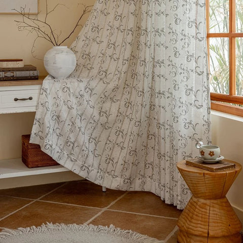 Custom Artistic Nature Print Curtains Breathable Blackout Curtains with Print Blackout Curtain for Translucent Bedrooms