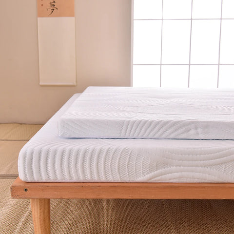 3.1 Inch Queen Memory Foam Mattress Topper, Cooling Gel Bed Topper with Removable Cover, Soft & Pain Relief & Breathable